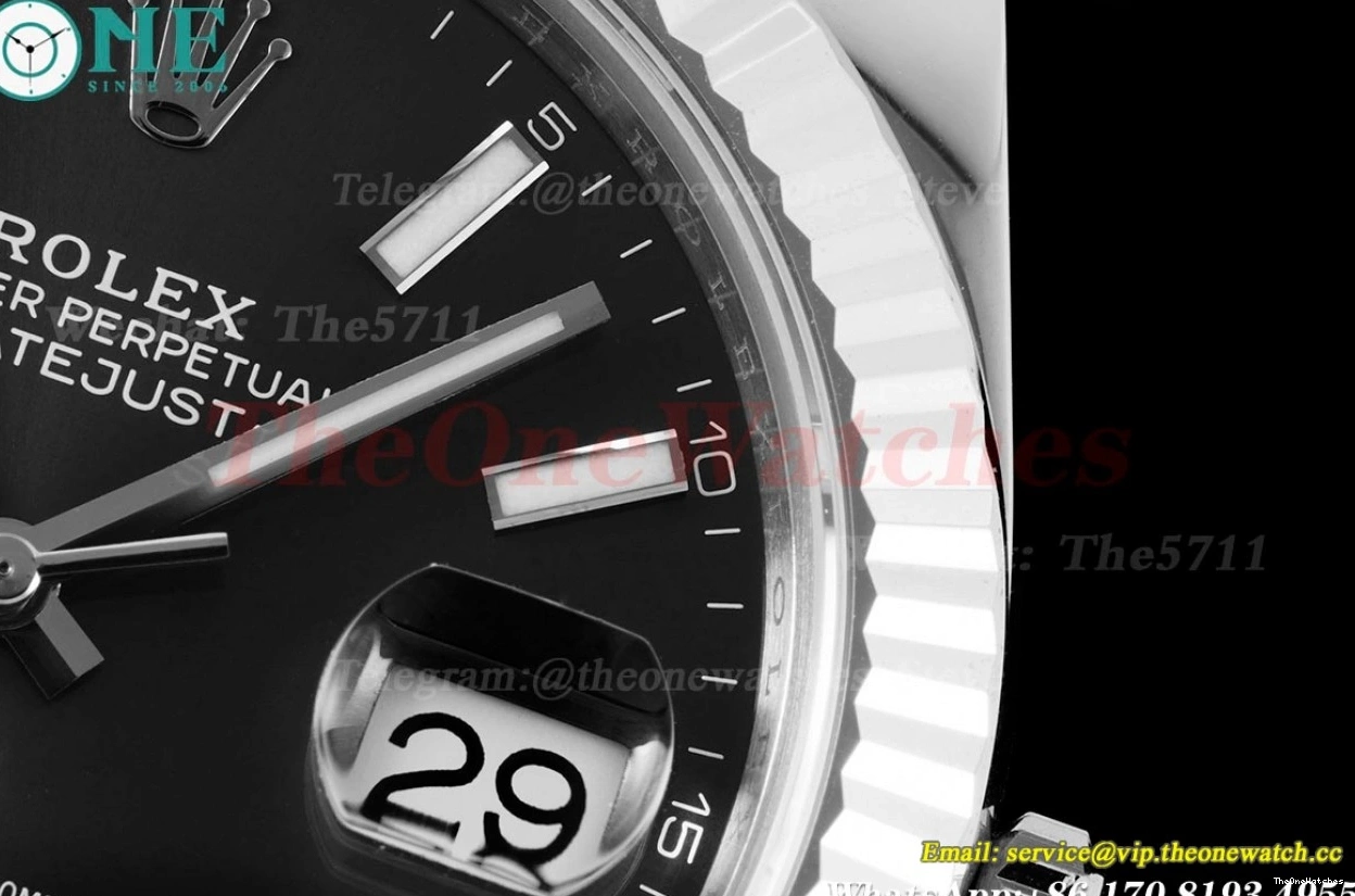 Stk Oyster 41mm Datejust 904L VR3235 SS 126334 SS King Grey 0429